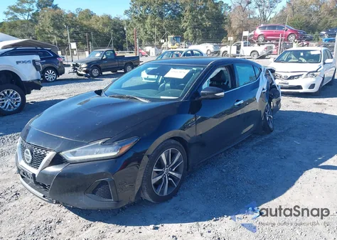 2020 Nissan Maxima Sv Xtronic Cvt из США, поврежденный, VIN 1N4AA6CV3LC361680